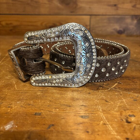 Women's Rawhide Leather Belt Extra Long - Picture 1 of 5